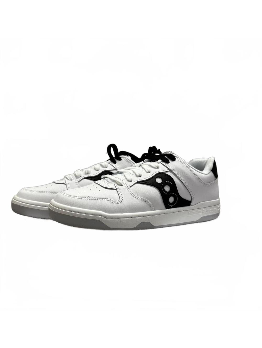 Saucony Originals White Black Low Top Sneakers Size 9